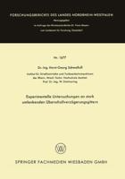 Experimentelle Untersuchungen an Stark Umlenkenden Uberschallverzogerungsgittern 3663063038 Book Cover