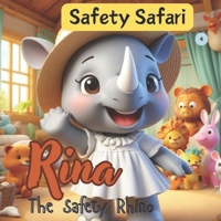 Rina the Safety Rhino: Safety Safari B0DQTHLTQV Book Cover