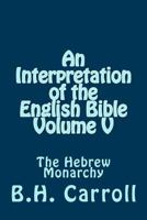 The hebrew monarchy 1499124791 Book Cover