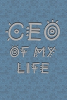 CEO of My Life: Vision Board Planner Diary Notebook 1-Year Calendar 6x9 Lined Journal 120-Pages 1710277041 Book Cover