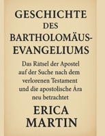 GESCHICHTE DES BARTHOLOMÄUS-EVANGELIUMS:: Das Rätsel der Apostel auf der Suche nach dem verlorenen Testament und die apostolische Ära neu betrachtet (German Edition) B0FSDHL376 Book Cover