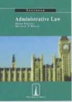 Administrative Law: Textbook 1858363977 Book Cover