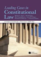 Leading Cases in Constitutional Law, A Compact Casebook for a Short Course, 2026 (American Casebook Series) B0HBRTW8FB Book Cover