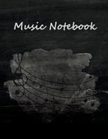 Music Notebook: Blank Sheet Music, Journal Paper, Lyric Diary and Manuscript Paper for Songwriters and Musicians 1721845097 Book Cover