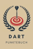 Dart Punktebuch: 6x9 Spielblock für über 100 Dartpartien, mit Dart Outs, für Training oder Turnier für Crickets, Tactics 301, 501, 701 oder alle ... Dartzähler Buch, Scorer Book (German Edition) 1660441692 Book Cover