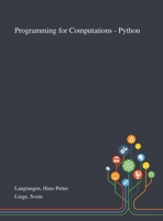 Programming for Computations - Python 1013273389 Book Cover