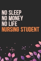 No Sleep No Money No Life Nursing Student: Nursing Students Journal Notebook – Future Nurse Journal Diary Gifts – Future Nurse Gifts for Women - Gifts ... for Nurse Student Journal. 6 x 9 in 120 pages 1670910822 Book Cover