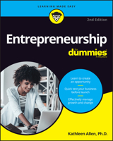 Entrepreneurship For Dummies (For Dummies 1119912636 Book Cover