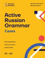 Active Russian Grammar Cases: A1 - A2 workbook with tables 3950600930 Book Cover