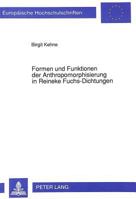 Formen Und Funktionen Der Anthropomorphisierung in Reineke Fuchs-Dichtungen 3631453701 Book Cover