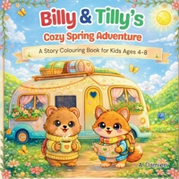 Billy and Tilli's Cozy Spring Adventure - A Story Colouring Book for Kids Ages 4-8 106768221X Book Cover