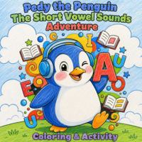 Pedy the Penguin The Short Vowel Sound Adventures (Pedy the Penguin Early Learning) 1972556304 Book Cover