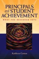 Principals and Student Achievement: What the Research Says 087120827X Book Cover