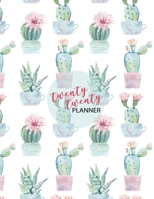 2020 Planner: Cactus Watercolor 8.5 x 11 Monthly & Weekly Organizer Agenda - Appointment Book - Calendar Schedule at a Glance 1693955415 Book Cover