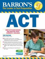 Barron's ACT with CD-ROM, 2nd Edition 1438076371 Book Cover