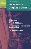Vocabulaire anglais courant 2290339385 Book Cover