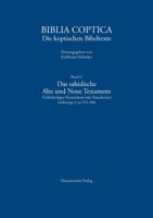 Das Sahidische Alte Und Neue Testament: Vollstandiges Verzeichnis Mit Standorten Sa 121-184 3447067624 Book Cover