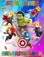 SuperHe-roes Coloring Book for Children B0CSTBL8C2 Book Cover