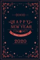 Notebook Happy New Year Merry Christmas 2020: Notebook / Journal Gift (6x9 - 110 pages) 1670558975 Book Cover