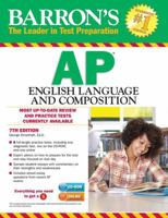 Barron's AP English Language and Composition with CD-ROM, 7th Edition 1438076908 Book Cover