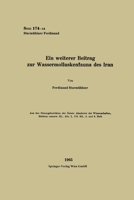 Ein weiterer Beitrag zur Wassermolluskenfauna des Iran 3662238551 Book Cover