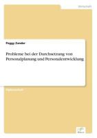 Probleme Bei Der Durchsetzung Von Personalplanung Und Personalentwicklung 3838636457 Book Cover