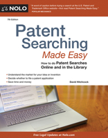 Patent Searching Made Easy: How to Do Patent Searches Online and in the Library 1413324096 Book Cover