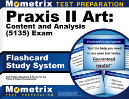 Praxis II Art Content and Analysis (5135) Exam Flashcard Study System: Praxis II Test Practice Questions and Review for the Praxis II Subject Assessments 1621209849 Book Cover