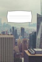 My Notebook: New York Skyline themed - 100 Pages, Collegeruled linepaper, 6x9 1075526019 Book Cover