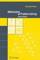 Mathematics as Problem Solving 0940263009 Book Cover