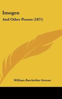 Imogen, and Other Poems 1165410427 Book Cover