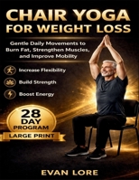 Chair Yoga for Weight Loss: Gentle Daily Movements to Burn Fat, Strengthen Muscles, and Improve Mobility B0GR522X6R Book Cover