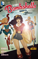 DC Bombshells: The Deluxe Edition Book Two 1401264484 Book Cover