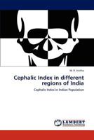 Cephalic Index in different regions of India 3848442434 Book Cover