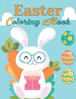 Easter Coloring Book: easter coloring book for toddlers B09TDSWV4M Book Cover