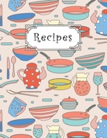 Recipe Book: Recipe Journal for Your favourite recipes (126 Pages, 8.5 x 11) 1654683698 Book Cover