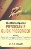 The Homeopathic Physician's Quick Prescriber: 1 8131900398 Book Cover