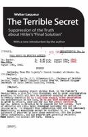 The Terrible Secret: Suppression of the Truth about Hitler's Final Solution 0316514748 Book Cover