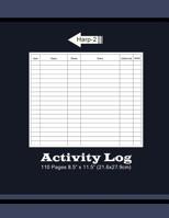 Activity Log 1090610912 Book Cover