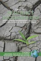 Resiliency Reconsidered: Policy Implications of the Resiliency Movement 159311754X Book Cover