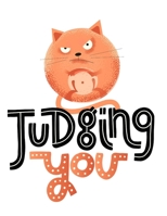 Judging You: Cornell Notes Notebook, Motivational Word Art Cover, Size 8.5" x 11", 120 Pages, Soft Matte Cover 1670765474 Book Cover