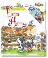 Farm Animals Sing and Learn Padded Board Book with audio CD (Sing and Learn) 0769654290 Book Cover