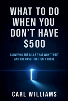 What To Do When You Don't Have $500 Surviving the Bills That Won't Wait and the Cash That Isn't There B0GN52DN65 Book Cover