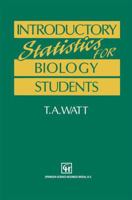 Introductory Statistics for Biology Students 0412471507 Book Cover