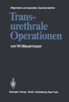 Transurethrale Operationen 3642816894 Book Cover