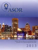 Asor Annual Meeting Program and Abstract Book 2013 0897570480 Book Cover