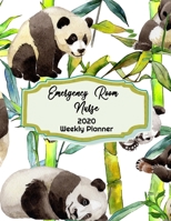 Emergency Room Nurse Weekly Planner: ER RN, Everyone Needs a Plan, Keep Your Life Organized and Sane, Relax with Inspirational Coloring Pages 1676469699 Book Cover