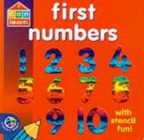 First Numbers with Stencil Fun! (I Can Learn/Books Are Fun) 0749841281 Book Cover
