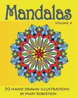 Mandalas: 50 Hand Drawn Illustrations 1938519019 Book Cover