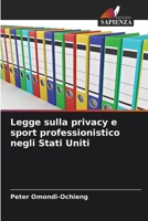 Legge sulla privacy e sport professionistico negli Stati Uniti 6207421000 Book Cover